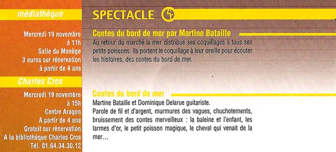 Contes du bord de mer 1