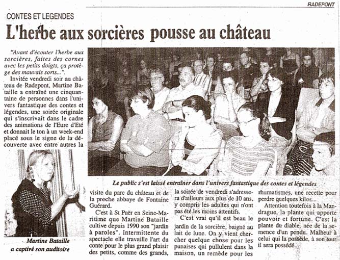 Article Château de Radepont